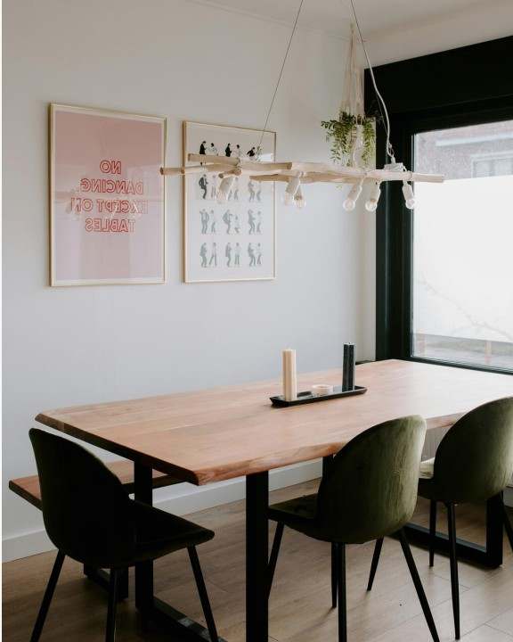 Custom dining table
