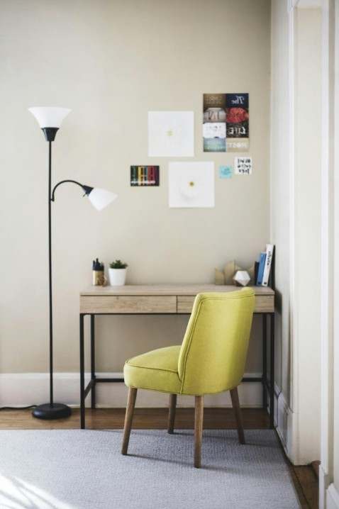 Custom media wall with modular shelving